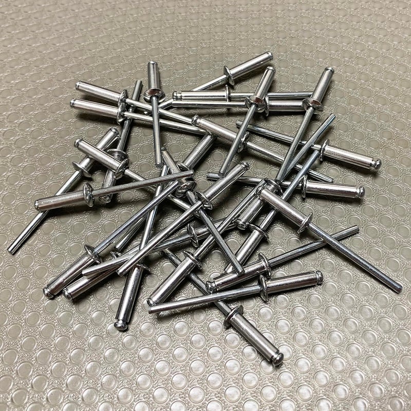 Maozaa 100 PCS 1/8"" x 1/2"" Aluminum Blind Rivets, 3.2 x 12mm Pop Rivets, Silver - Image 3